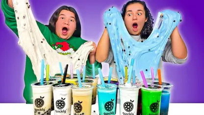 زندگی با برادران این داستان - چالش boba slime