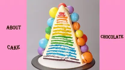 طرز تهیه کیک حباب رنگین کمان در یک نگاه