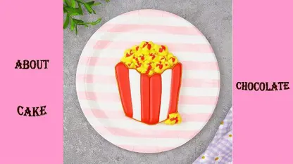 کوکی پاپ کورن خوشمزه در یک ویدیو