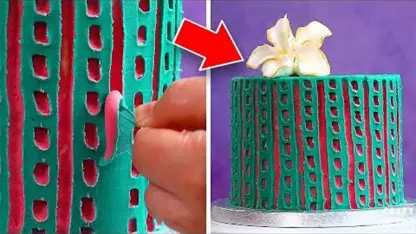 24 ایده خلاقانه برای تزیین کیک های خانگی در چند دقیقه