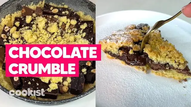 کرامبل شکلاتی در یک ویدیو