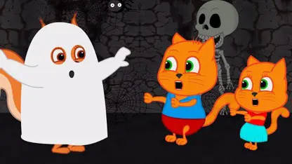 کارتون خانواده گربه این داستان - ارواح هالووین
