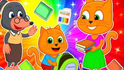 گربه این داستان بردن کیف مدرسهام