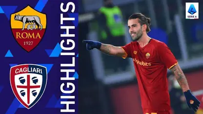 خلاصه بازی رم 1-0 کالیاری در لیگ سری آ ایتالیا 2021/22