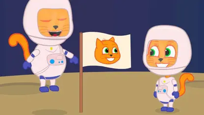کارتون خانواده گربه این داستان - پرواز به مریخ