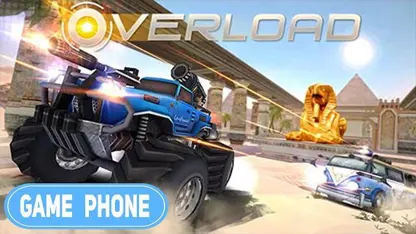 اموزش بازی سه بعدی ماشین جنگی - Overload 3D MOBA Car Shooting
