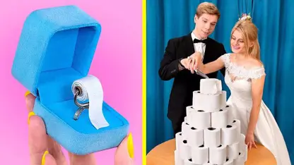 12 ترفند خنده دار با دستمال کاغذی توالت