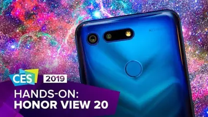تلفن خیره کننده Honor View 20 در CES 2019