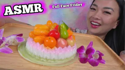 فود اسمر ساس اسمر - کیک ژله زیبا asmr برای سرگرمی