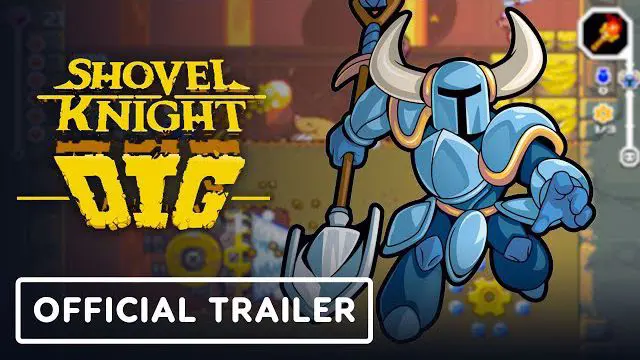 تریلر رسمی بازی shovel knight dig در چند دقیقه