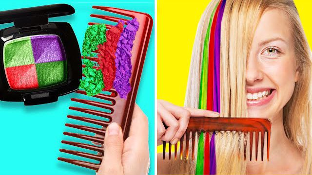 ایده خلاقانه برای رنگ مو‌ها مخصوص خانم ها