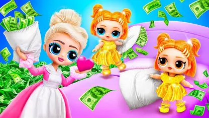 کاردستی برای عروسک - دایه پولدار شدم! برای سرگرمی