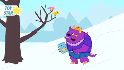 کارتون دالی و دوستان با داستان - غول در جنگل زمستانی