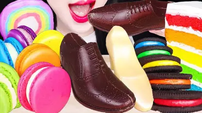 کلیپ اسمر فود جین - کفش شکلاتی و ماکارون های رنگی