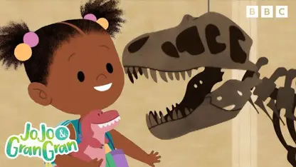 کارتون جوجو و مادربزرگ این داستان - کشف دایناسورها 🦖