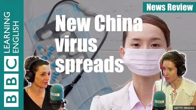 زبان انگلیسی با موضوع ویروس جدید در چین