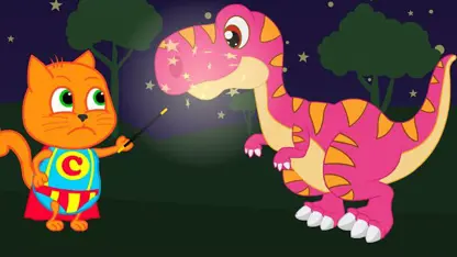 کارتون خانواده گربه با داستان - دایناسور ستاره ای