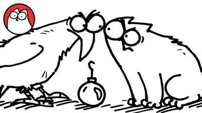 کارتون گربه سایمون با داستان" کلاغ کریسمس"