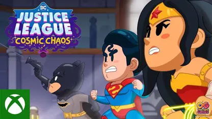 تریلر گیم پلی بازی dc's justice league: cosmic chaos در ایکس باکس
