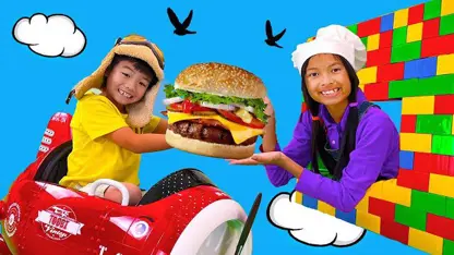 سرگرمی های کودکانه این داستان - رستوران همبرگر