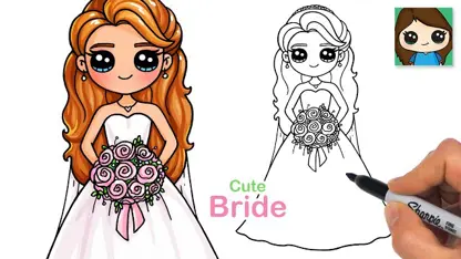 کودکان یک عروس زیبا در یک نگاه