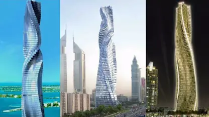 اشنا شدن با برج دینامیکی دبی ،اولین ساختمان متحرک در چند دقیقه
