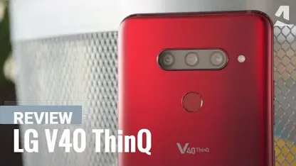 نقد و بررسی ویدیویی LG V40 ThinQ به همراه مشخصات فنی