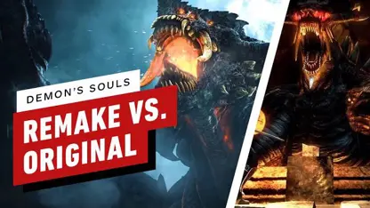 مقایسه بازی demon's souls remake در ps5 و ps3