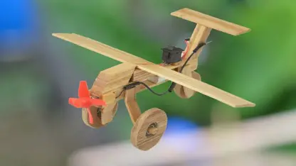 نحوه ساخت هواپیمای ملخی با چوب بستنی