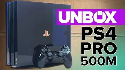 جعبه گشایی پی اس 4 پرو سونی ( PS4 pro Unboxing)