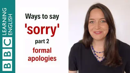 نحوه گفتن عذرخواهی رسمی در زبان انگلیسی