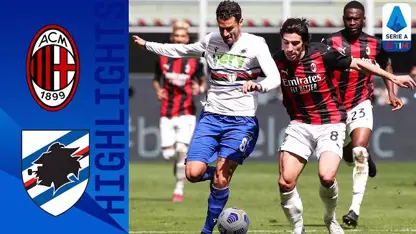 خلاصه بازی میلان 1-1 سمپدوریا در لیگ سری آ ایتالیا 2020/21