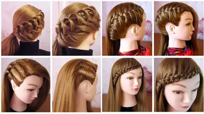آموزش مدل مو برای مبتدیان - بافت موهای دخترانه و آسان