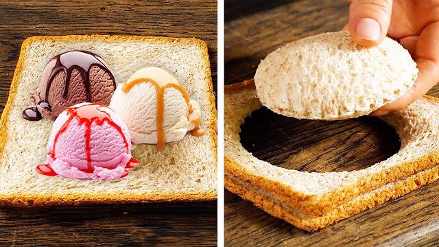 53 روش برای غذا‌های خوشمزه با نان تست