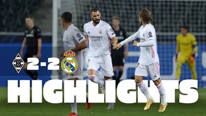 خلاصه بازی مونشن گلادباخ 2-2 رئال مادرید در لیگ قهرمانان اروپا