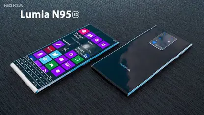 طراحی گوشی nokia lumia n95 5g 2025 در یک ویدیو