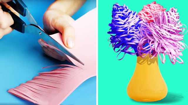 28 روش آسان دکوری با استفاده از کاغذ رنگی