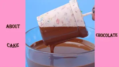 بستنی آغشته به شکلات در یک نگاه