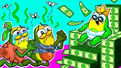 کارتون خانواده آواکادوو این داستان - بچه میلیونر شد