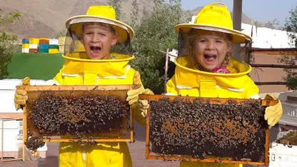 دیانا و روما با داستان - در مورد زنبورها