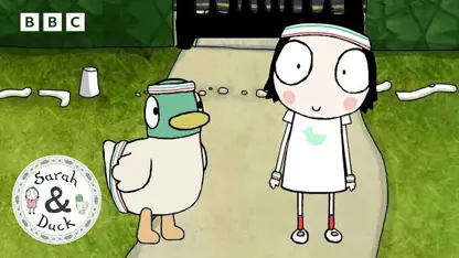 کارتون سارا و اردک این داستان - ورزش کردن