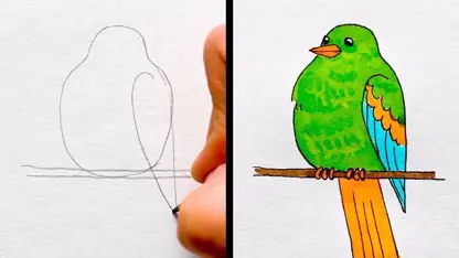 47 ترفند کشیدن نقاشی های اسان مخصوص کودکان
