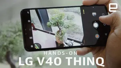 معرفی گوشی ال جی V40 ThinQ با نمایشگر 6.4 اینچی