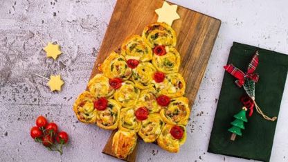طرز تهیه شیرینی رول درخت کریسمس یک پیش غذای عالی