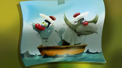 کارتون اوگی این داستان - 🌊🙆‍♂️ تنها در دریا 🌊🙆‍♂️