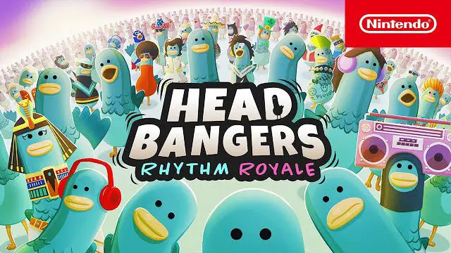 بازی headbangers rhythm royale در یک نگاه