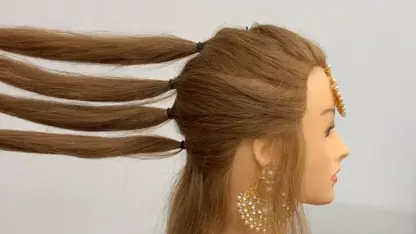 آموزش مدل مو برای مبتدیان - مدل موی عروسی زیبا