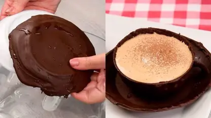 طرز تهیه فنجان های کوچک شکلاتی برای دسر