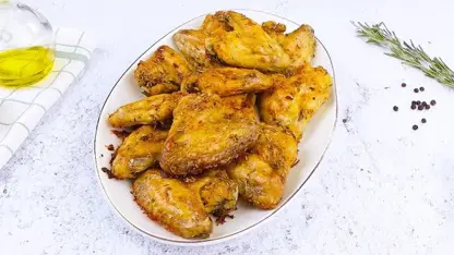 آموزش آشپزی - طرز تهیه بال مرغ با سبزی در یک نگاه