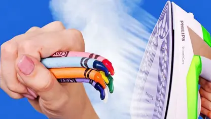 ترفند کاردستی - هک رنگارنگ مداد رنگی برای کودکان